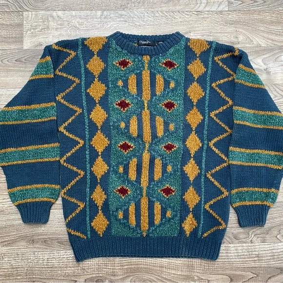 Vintage Dior Hand Knit Heavyweight Sweater - Picture 12 of 14